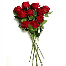 Цветок искусственный Роза багровая РБ