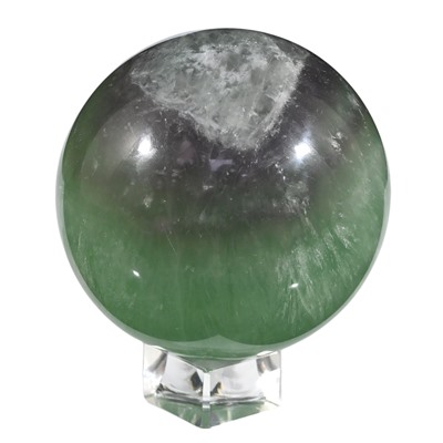 Шар из зеленого флюорита 85мм
