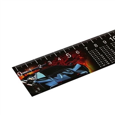Линейка-закладка пластиковая 20 см зл-20 таблица умножения Calligrata
