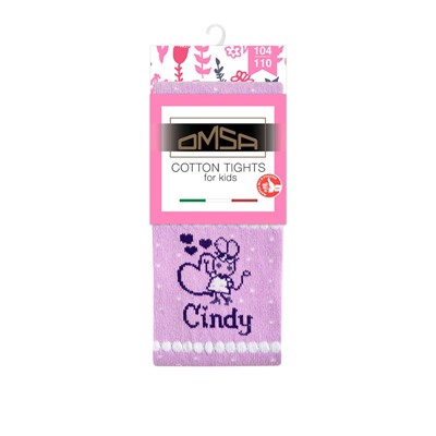 OMSA kids Collant 12Р33-1 с рисунком (Cindy)