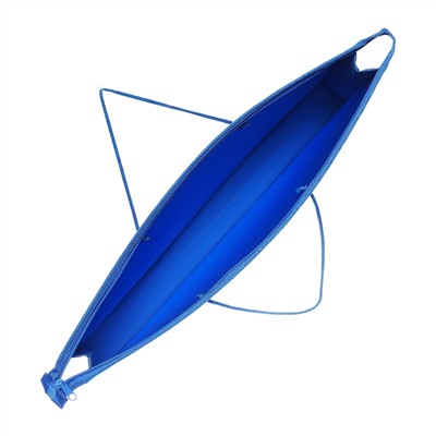 Папка для чертежей и рисунков а3, 470 х 335 х 50 мм, с ручками, пластиковая, молния сверху, 0.8 мм, пм-а3-35, синяя Calligrata