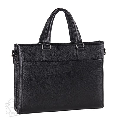 Портфель мужской кожаный 8815-4H black Heanbag