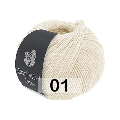 Пряжа Lana Grossa Cool Wool Seta (моток 50 г/160 м)
