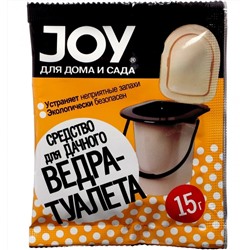 Средство для дачного ведра- туалета JOY 15г 1/40