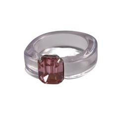 Модное кольцо из эпоксидной смолы, арт.008.228