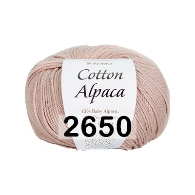 Пряжа Infinity Cotton Alpaca (моток 50 г/150 м)