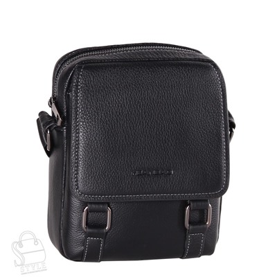 Сумка мужская кожаная 22-9003-1H black Heanbag