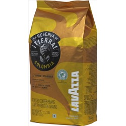 LAVAZZA. Tierra Colombia (зерновой) 1 кг. мягкая упаковка