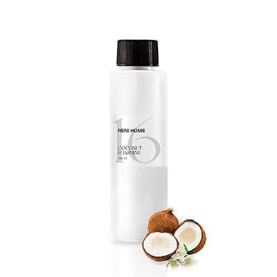 16 Сменный блок RENI Home (рефил), 100 мл COCONUT & JASMINE / Кокос и жасмин