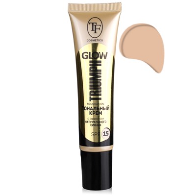 Триумф tf Крем тональный Glow foundation SPF-15 №205 натуральный CTW22 99000