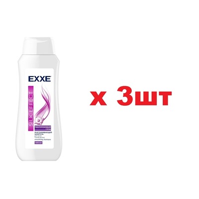 EXXE Шампунь для волос Silk effect 400мл Гиалуроновый эффект