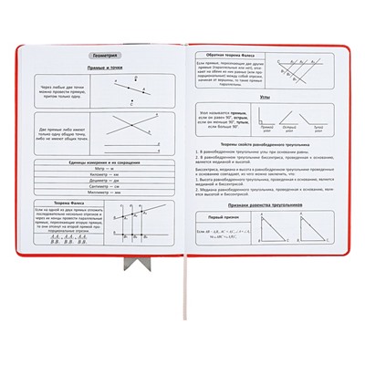 Дневник универсальный для 1-11 классов "Лента", твёрдая обложка из искусственной кожи, аппликация, шелкография, ляссе, 48 листов, красный