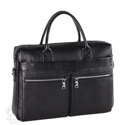 Портфель мужской кожаный 2095BSH black Heanbag