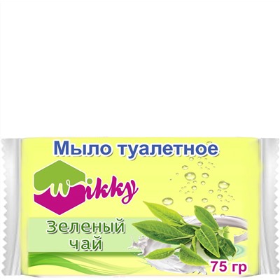 Мыло Wikky Зеленый чай 75гр 1/90
