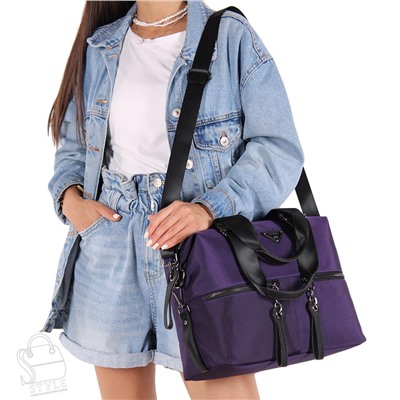 Сумка для фитнеса 6034S violet S-Style в Новосибирске