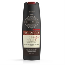 Витекс For men Tobacco Гель-душ для волос и тела с феромонами 2в1 Благородный Сандал и Табак 400 мл