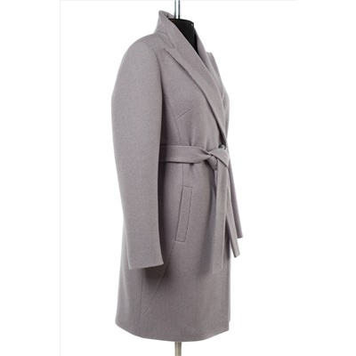 01-10525 Пальто женское демисезонное (пояс)