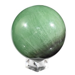 Шар из зеленого флюорита 85мм
