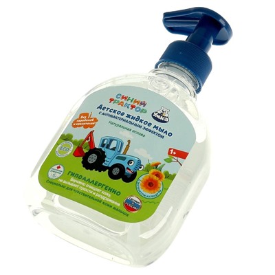 Жидкое и фигурное мыло 1+ Синий ТРАКТОР, Умка 60570-STR-UM Умка