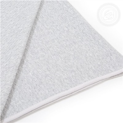 Одеяло-покрывало Соты серые Арт Дизайн