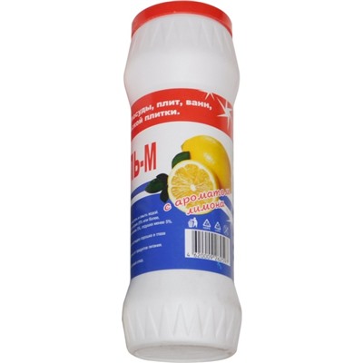 Порошок чистящий Пемоксоль-Лимон универсальный, 400 г, в п/банке