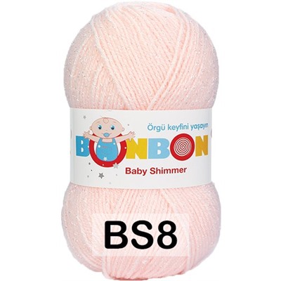 Пряжа Nako Bonbon Baby Shimmer (моток 100 г/300 м)
