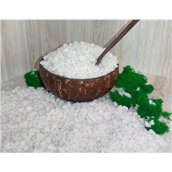 Крымская морская соль для засолки РЫБЫ И МЯСА крупная (весовая) - 1 кг