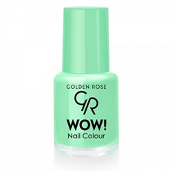 Golden Rose ЛАК WOW Nail 6мл т.098 светло-салатовый