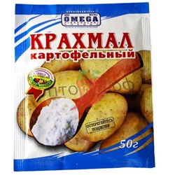 Омега Крахмал картофельный 50 гр (кор*100)/