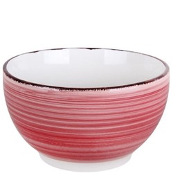 Салатник 630 Браш розовый HMN210903BOWL