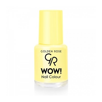 Golden Rose ЛАК WOW Nail 6мл т.100 нежно-желтый