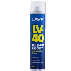 Смазка 400мл многоцелевая аэрозоль LV-40  LAVR 1485  1/12