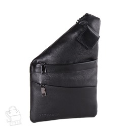 Рюкзак мужской кожаный 027H black Heanbag