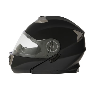 Шлем модуляр с двумя визорами, размер L (59-60), модель - BLD-160E, черный матовый
