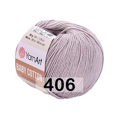 Пряжа YarnArt Baby Cotton (моток 50 г/165 м)
