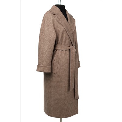 01-10756 Пальто женское демисезонное "Classic Reserve" (пояс)