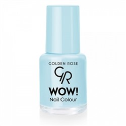 Golden Rose ЛАК WOW Nail 6мл т.101 светло-голубой