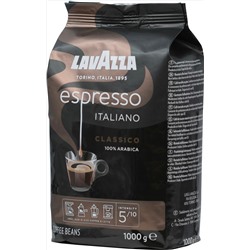 LAVAZZA. Espresso Classico (зерновой) 1 кг. мягкая упаковка