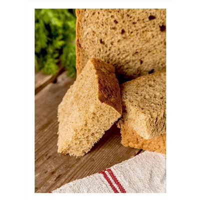 Готовая хлебная смесь Пшенично-ржаной хлеб с аджикой,  0,5 кг