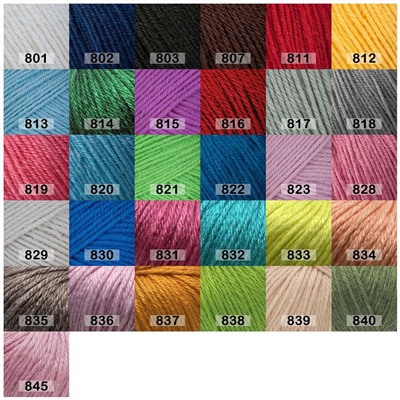 Пряжа Gazzal Baby Wool XL (моток 50 г/100 м)