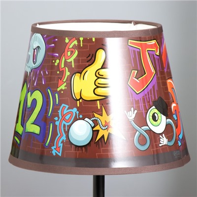 Настольная лампа "Граффити" Е14 15Вт 20х20х27 см RISALUX