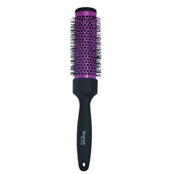 Dewal Beauty Брашинг для волос с покрытием Soft touch / Грация DBBR35, d 35 мм, черный
