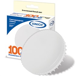 Лампа светодиодная 15W холодный свет 4000K LONICH LED GX53 /1810/ 55 432