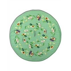Полотенце кухонное круглое полотенце НВ Авокадо Зеленое м0832