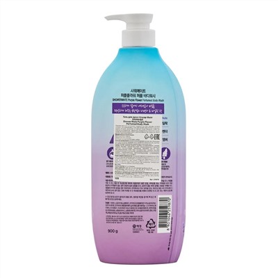 Shower Mate Гель для душа парфюмированный / Purple Flower Perfumed Body Wash Lavender & Lilac, 900 мл