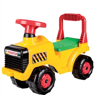 Машинка детская Трактор (желтый) М4943 /Окт/