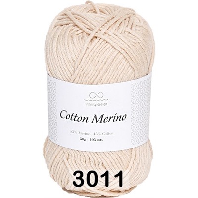 Пряжа Infinity Cotton Merino (моток 50 г/105 м)