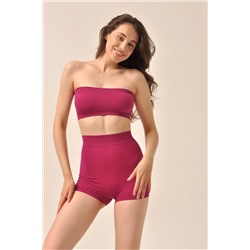 MY шорты BX325 SHORT HIGH-WAIST(1/100) (magenta (пурпурный) MY #788537