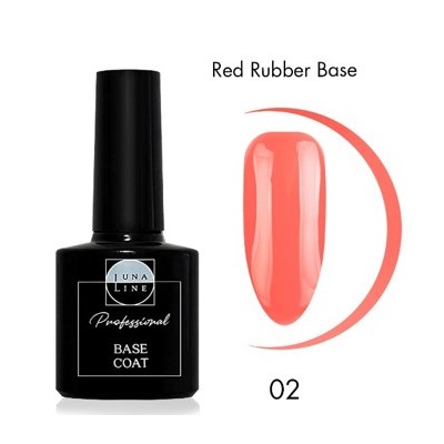 LunaLine Базовое покрытие Rubber Red тон 02