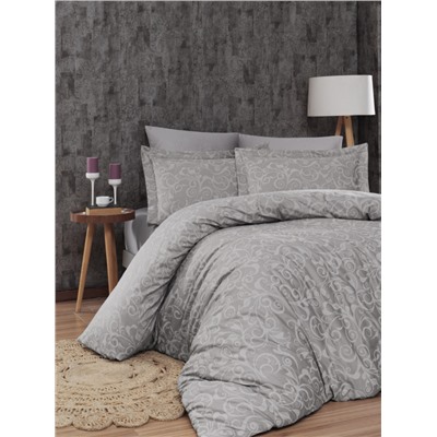 КПБ FIRST CHOICE Cotton Satin Sweta Grey S-346